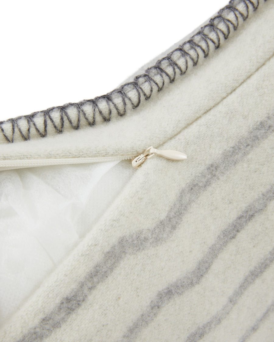 Optical cuscino in lana e cashmere