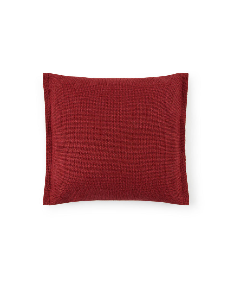 Cotton and linen-blend cushion | Thiene