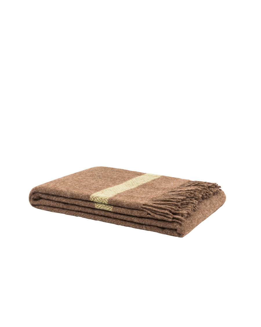 PL Brown plaid in pura lana