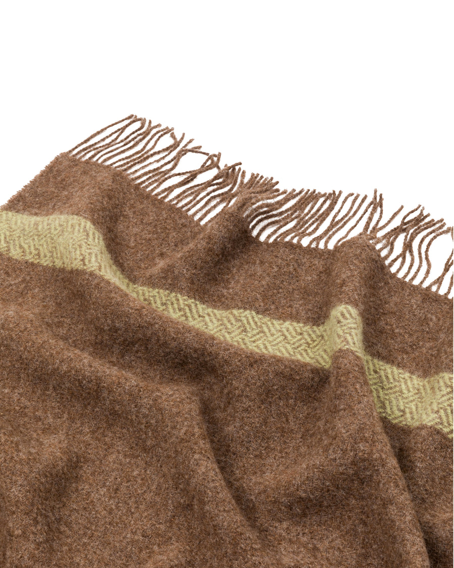 PL Brown plaid in pura lana
