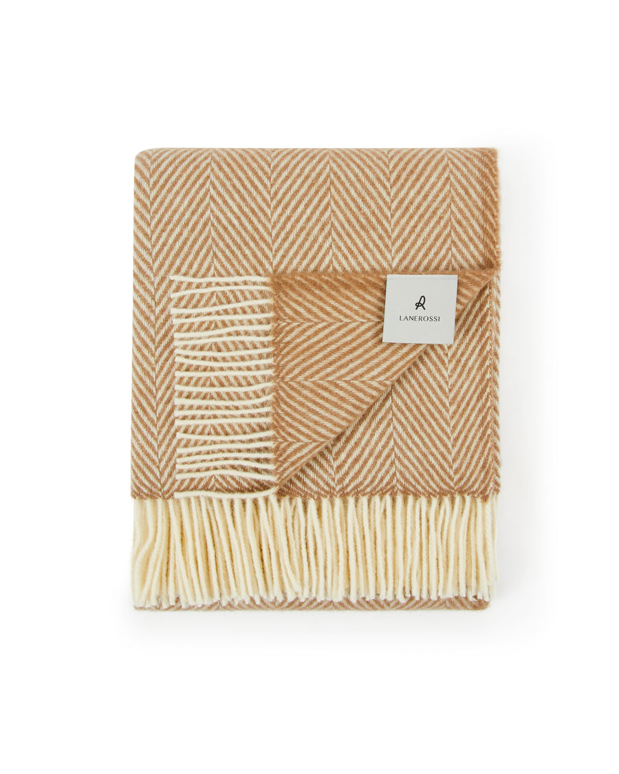 Iseo plaid in pura lana