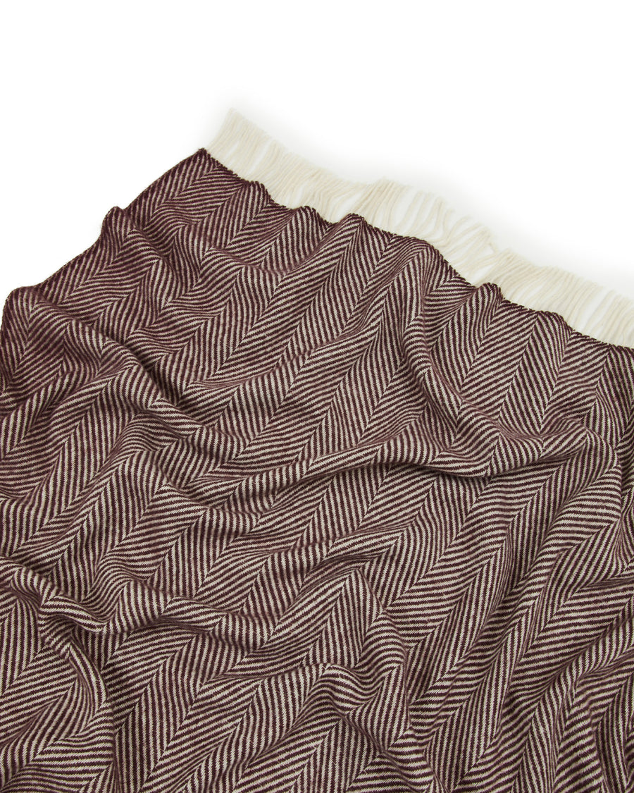 Iseo plaid in pura lana