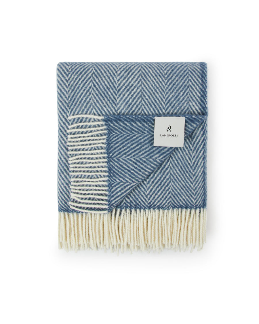Iseo plaid in pura lana