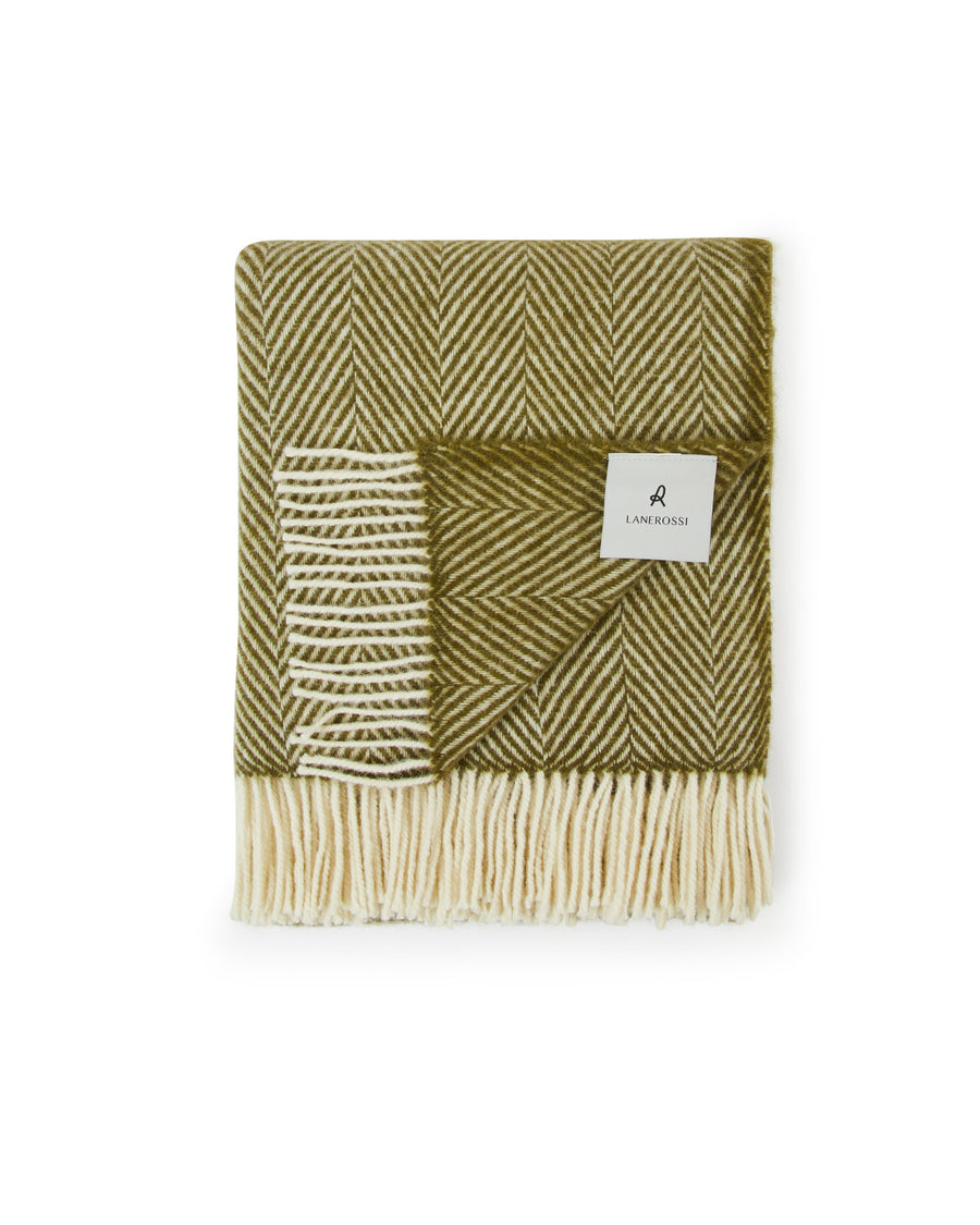 Iseo plaid in pura lana