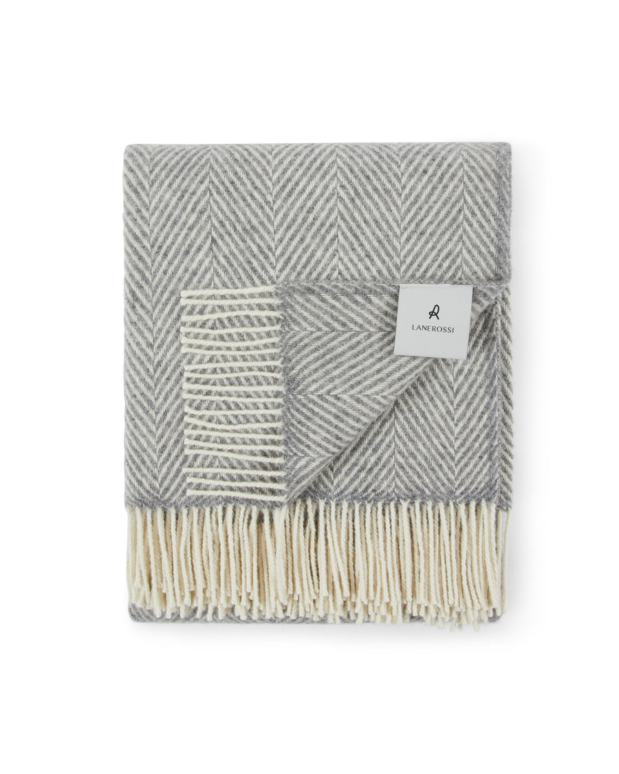 Iseo plaid in pura lana