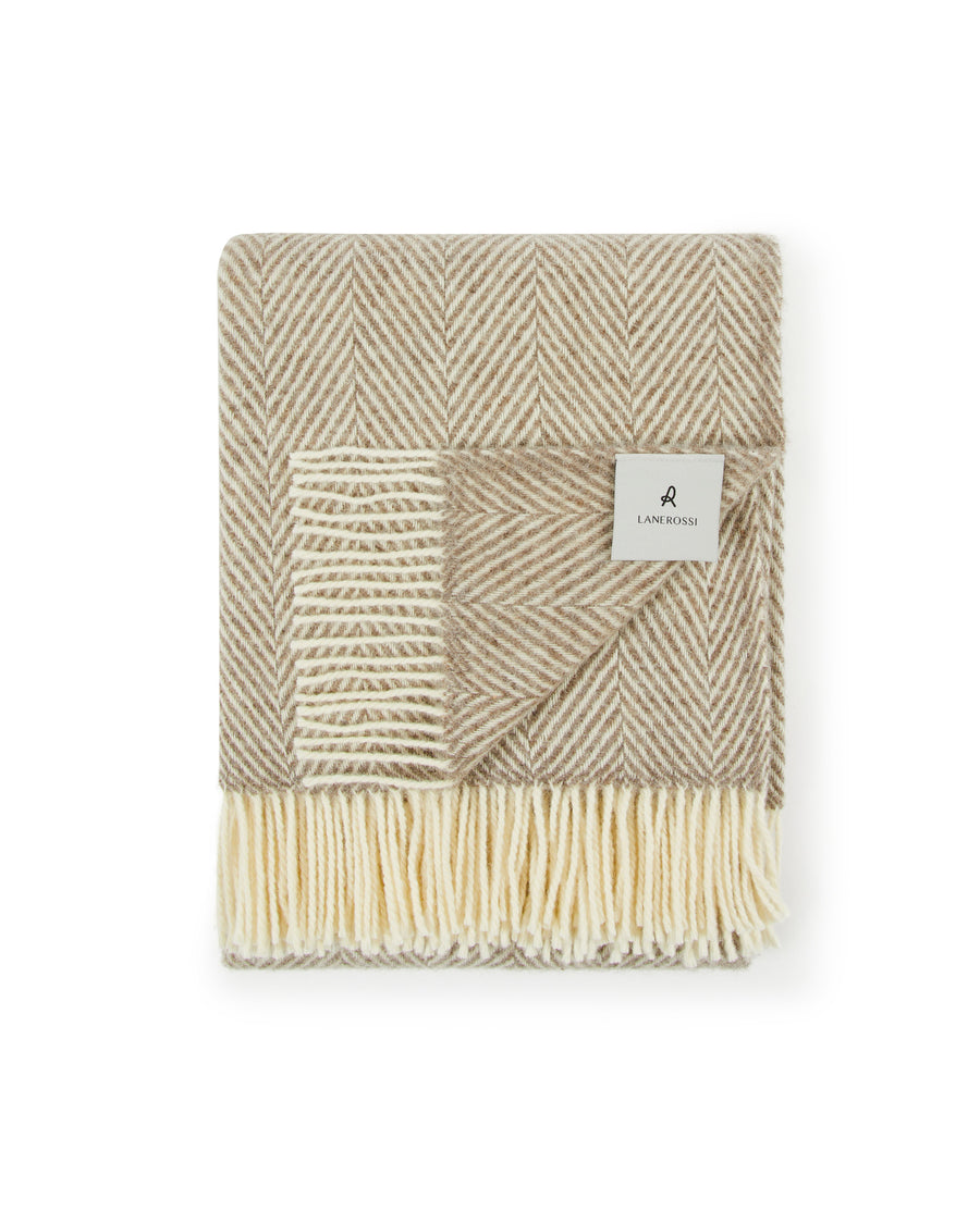 Iseo plaid in pura lana
