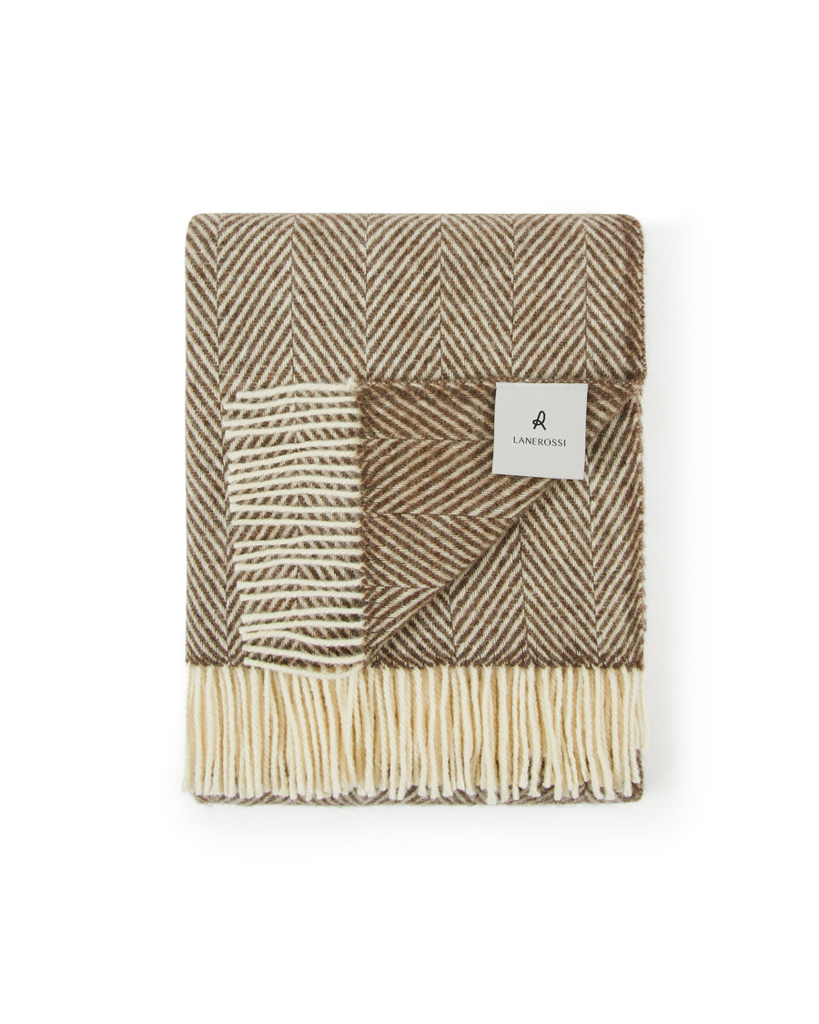 Iseo plaid in pura lana