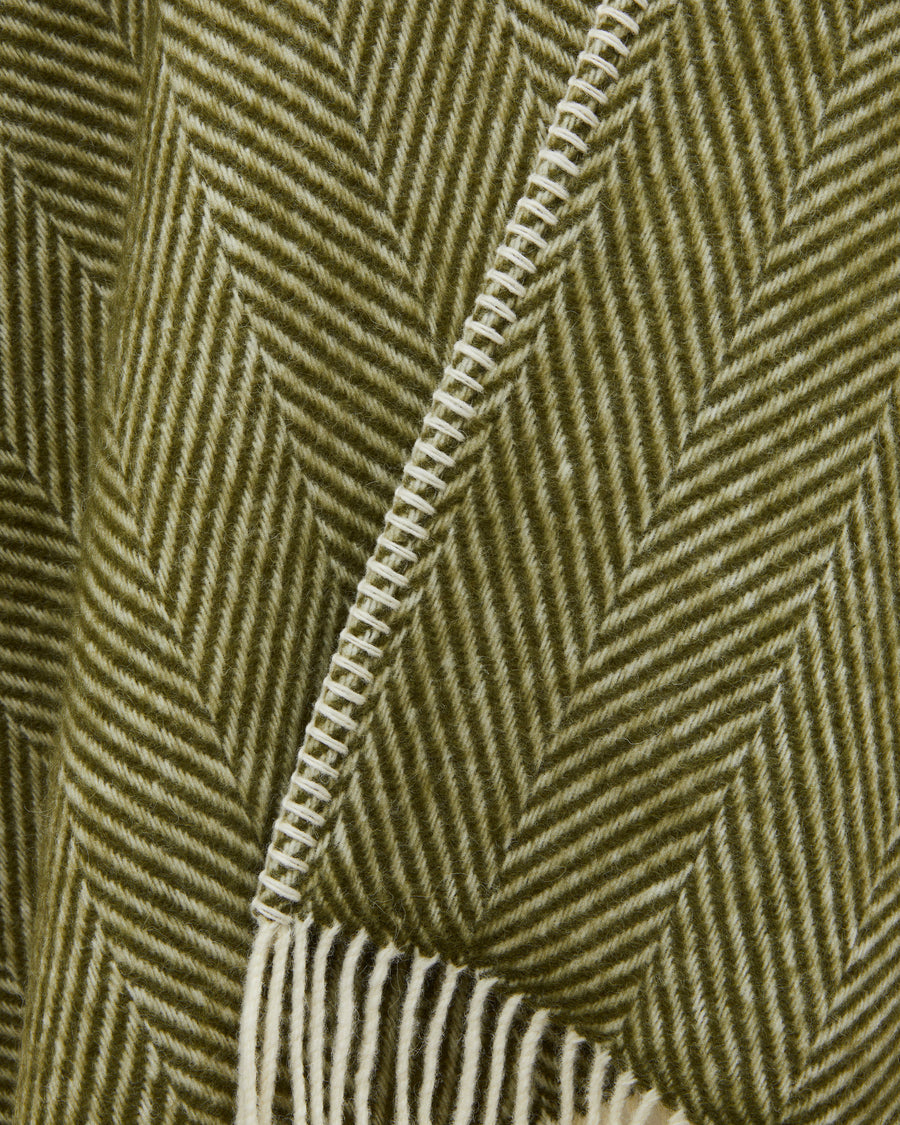 Iseo Spina poncho in pura lana