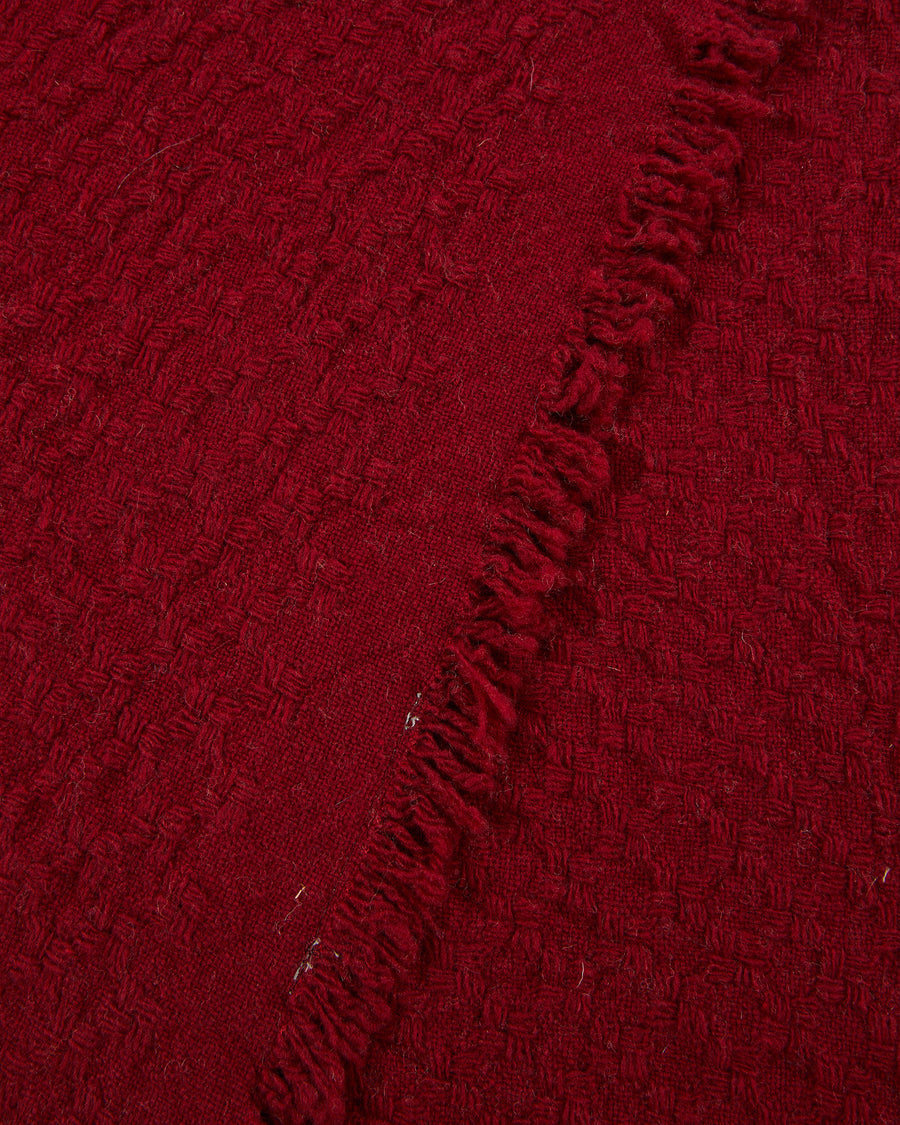 Fimon Check plaid in misto lana