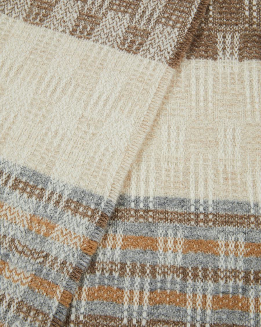 Fiara Plaid in Pure Extra Fine Merino Virgin Wool