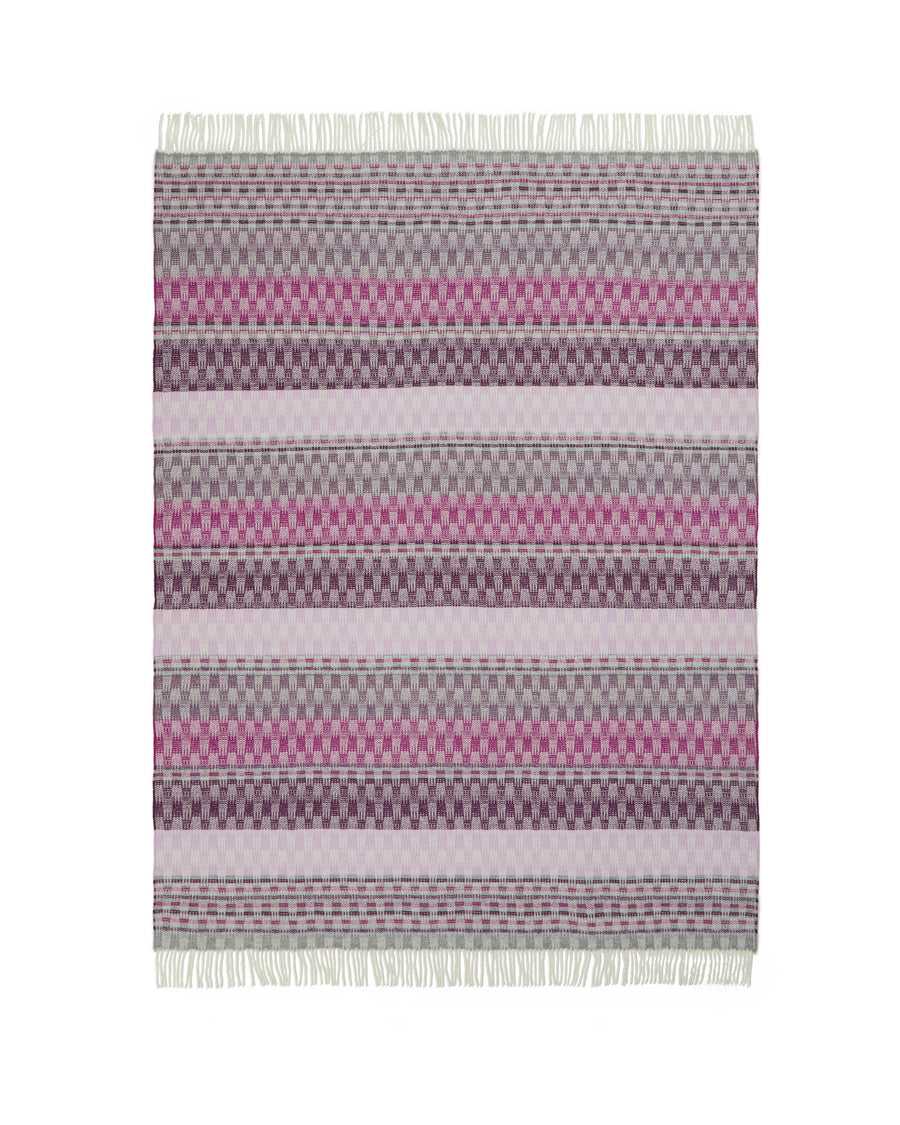 Fiara Plaid in Pure Extra Fine Merino Virgin Wool