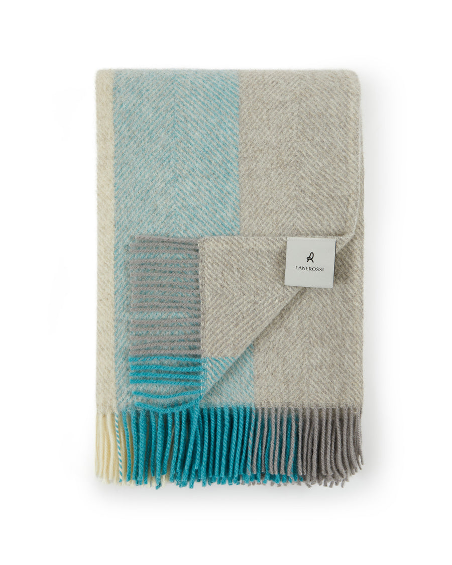Opua plaid in pura lana