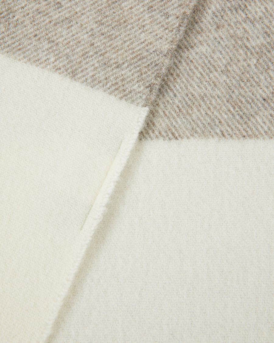 Uruguay Check plaid in puro Lambswool Merino GOTS