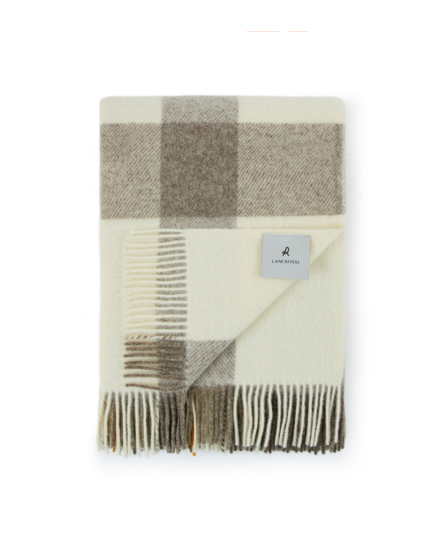 Nelson plaid in pura lana