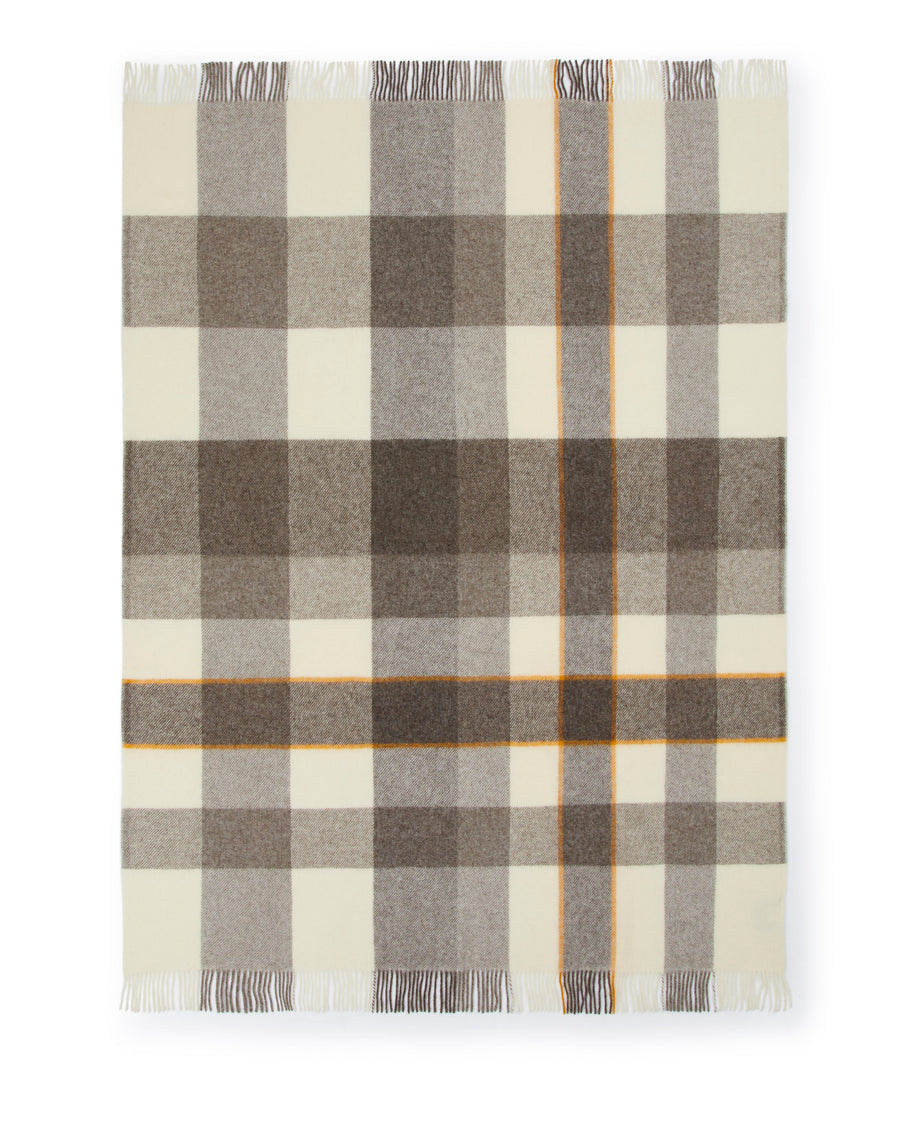 Nelson plaid in pura lana