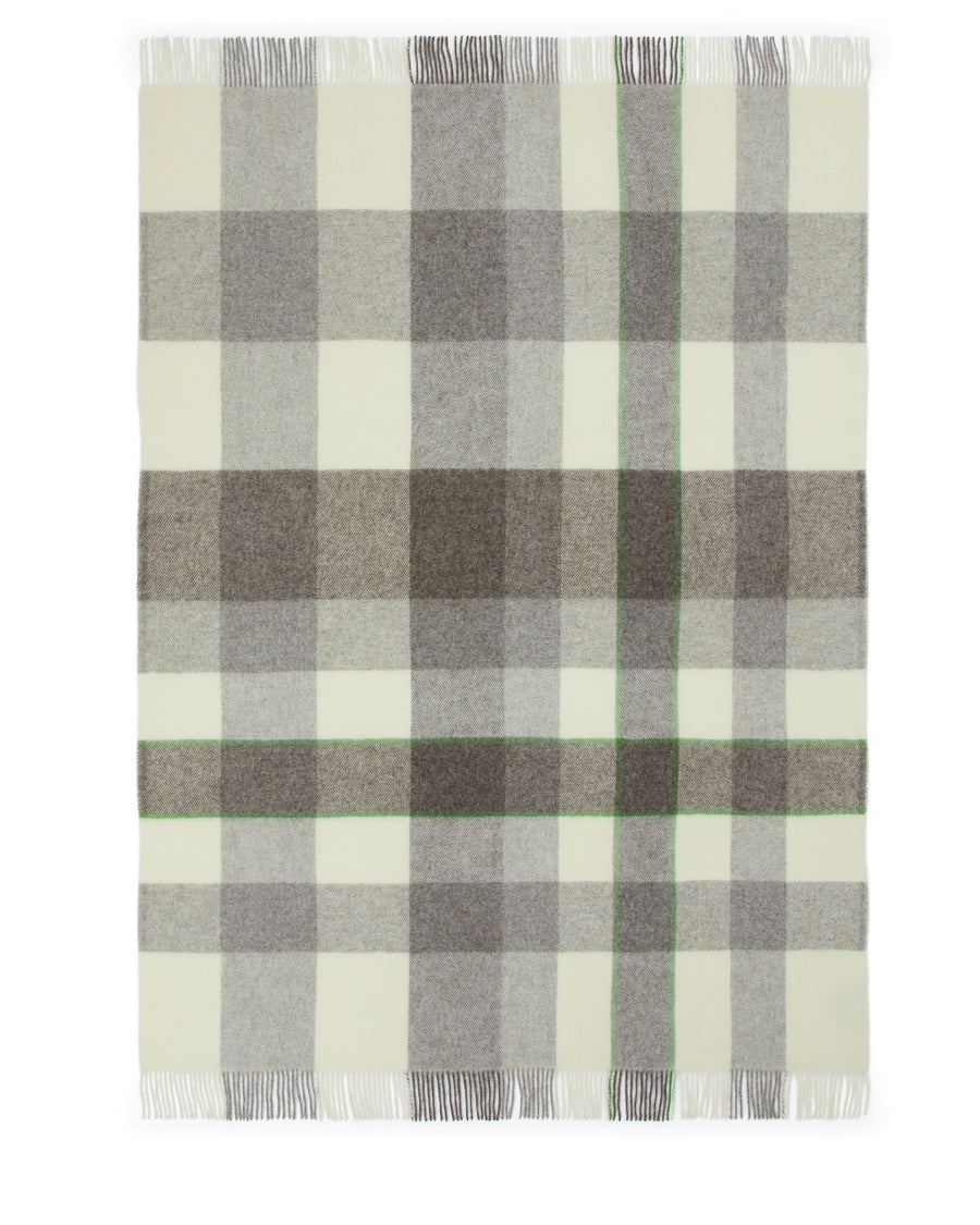 Nelson plaid in pura lana