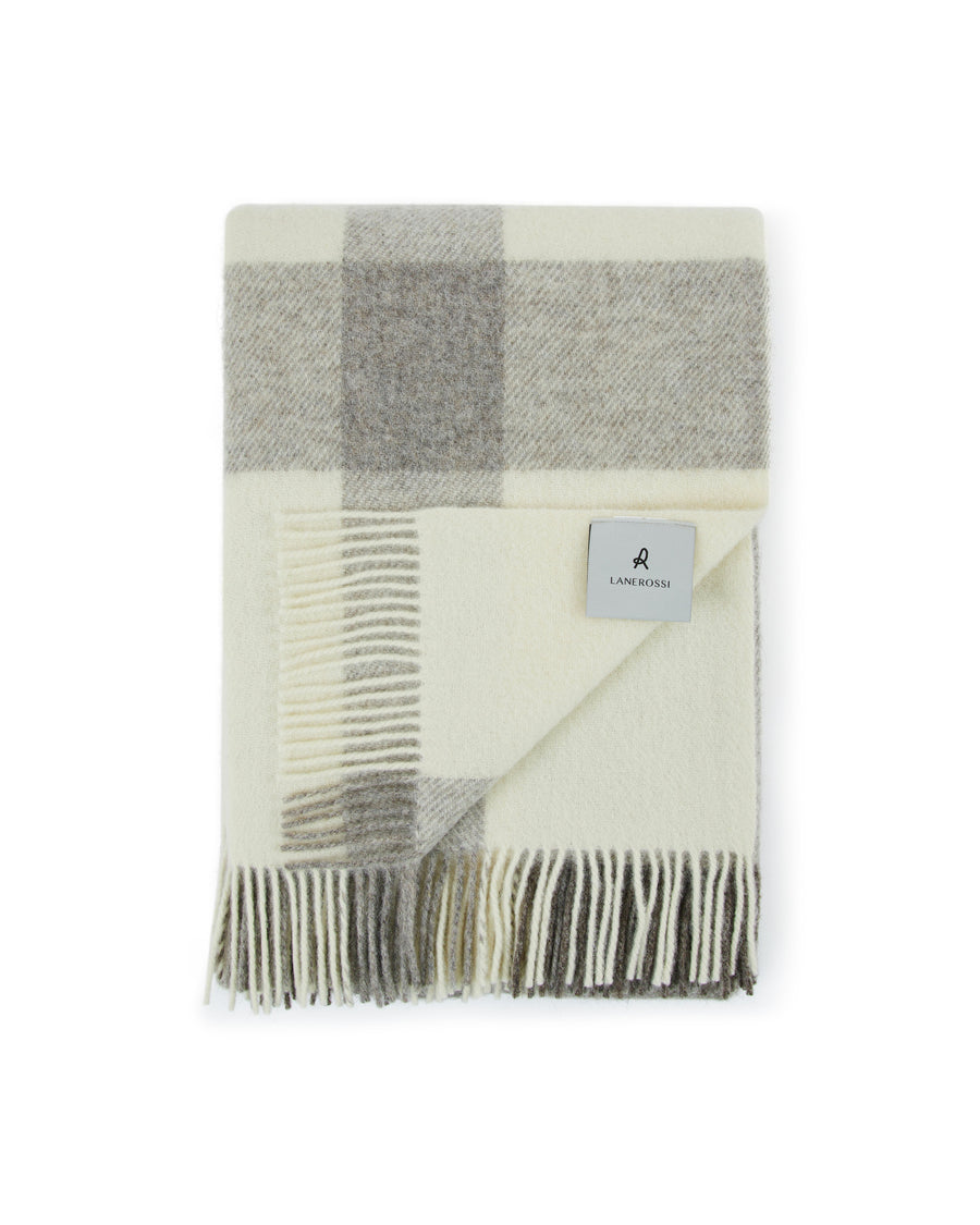 Nelson plaid in pura lana