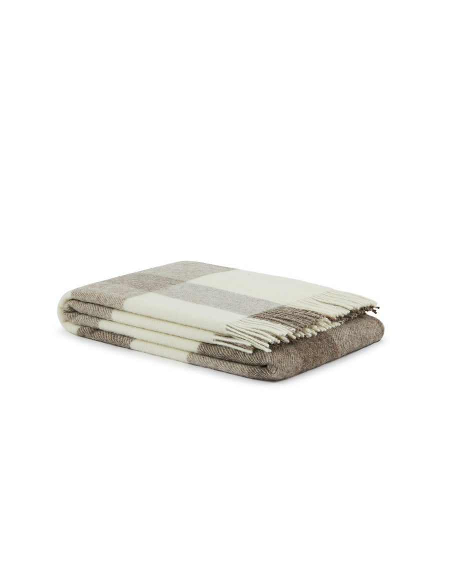 Nelson plaid in pura lana