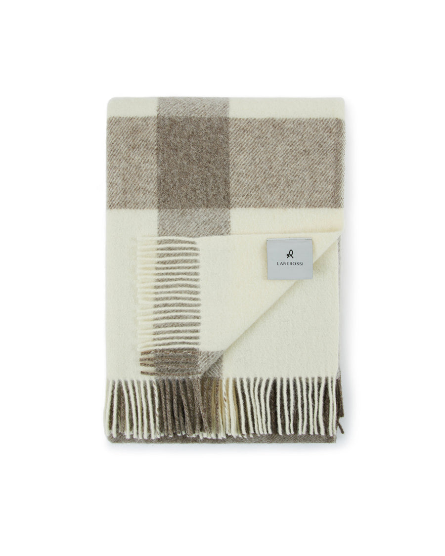 Nelson plaid in pura lana