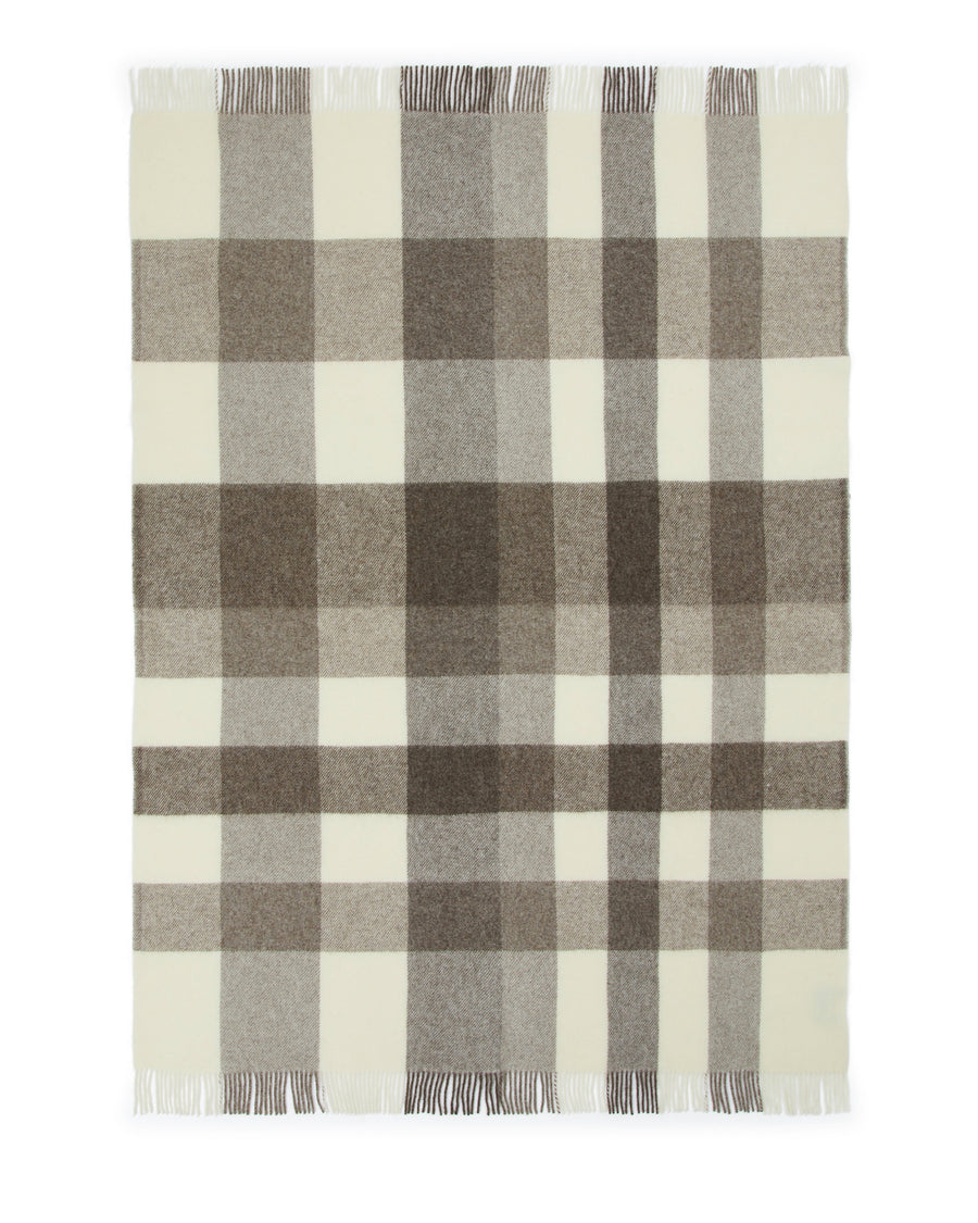 Nelson plaid in pura lana