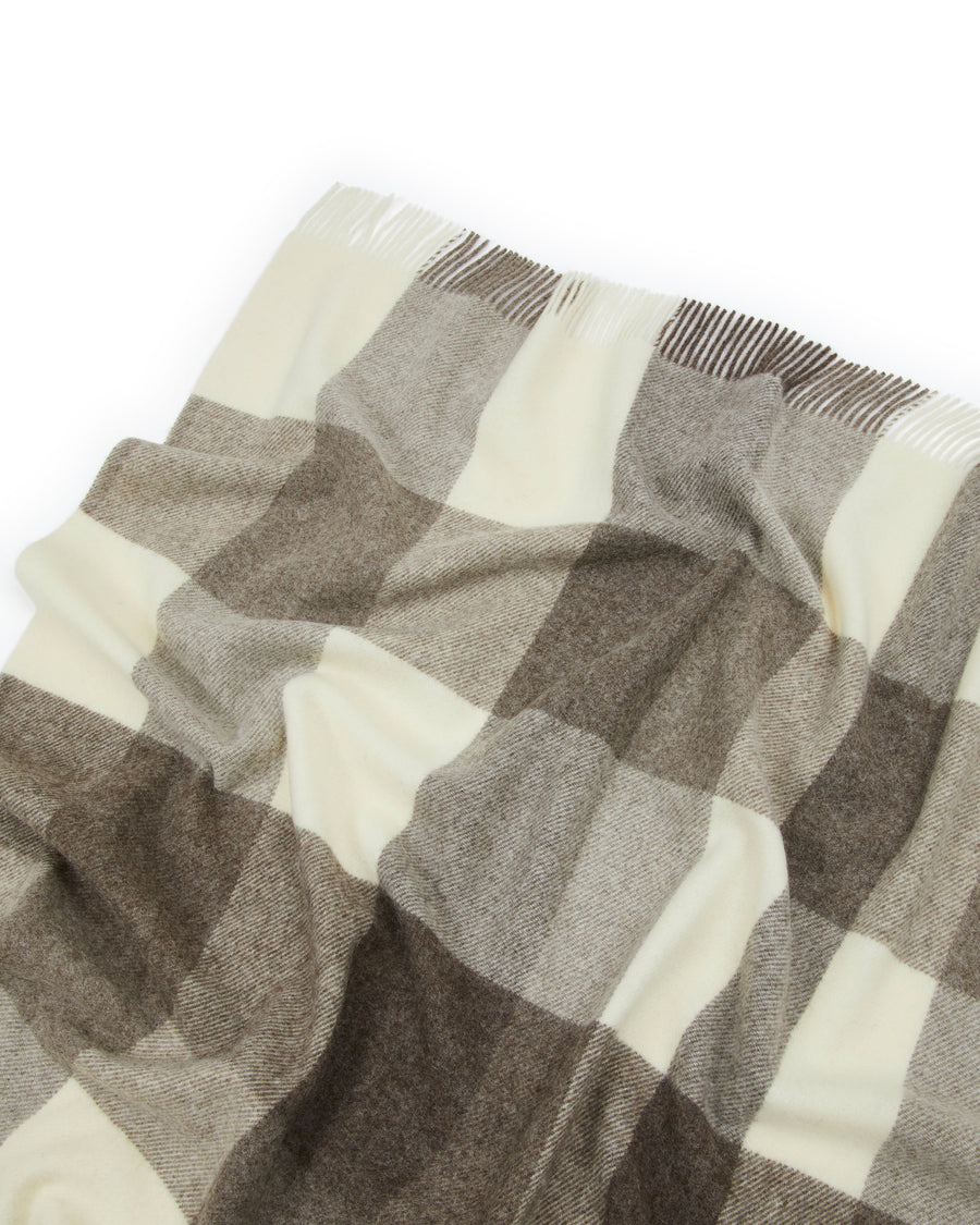 Nelson plaid in pura lana