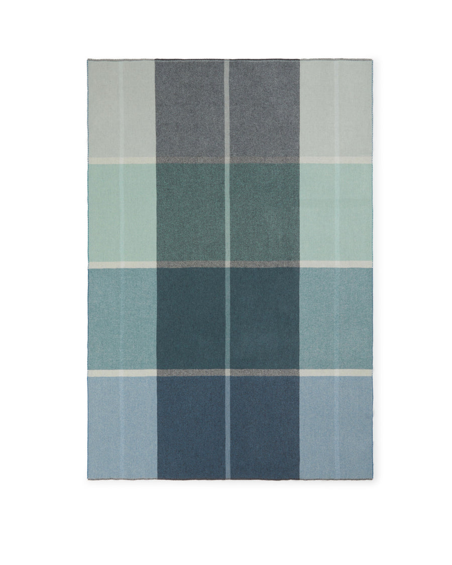 Ascot plaid in lana e cashmere