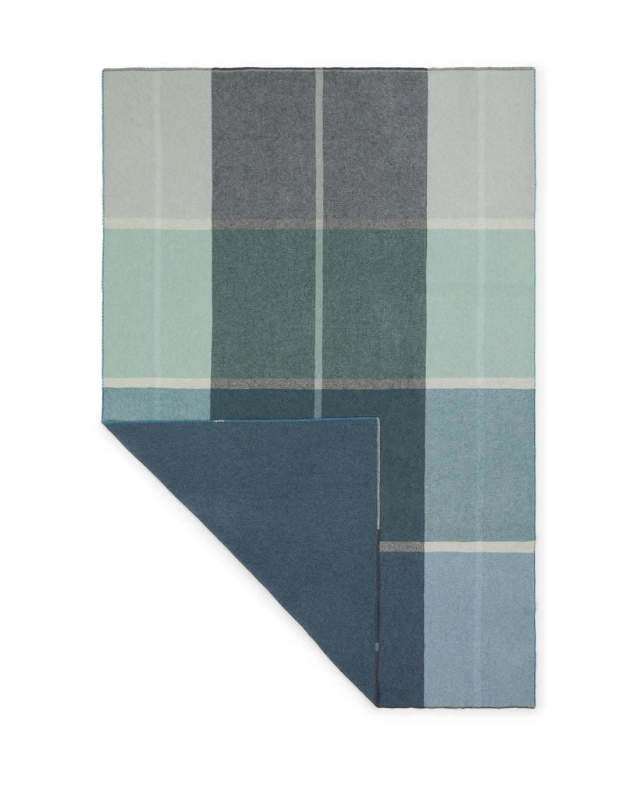Ascot plaid in lana e cashmere