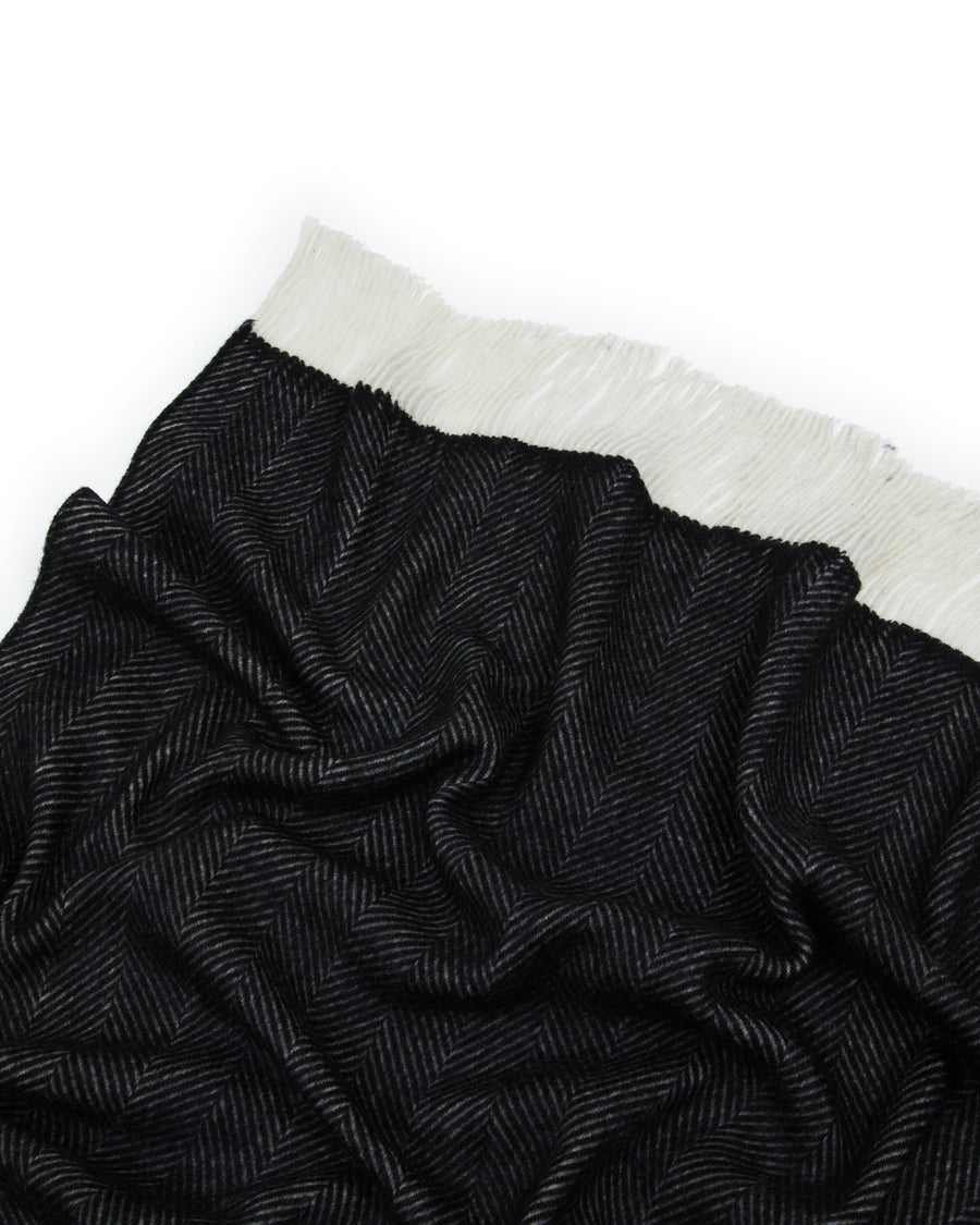 Uruguay Maxi plaid in puro Lambswool Merino GOTS