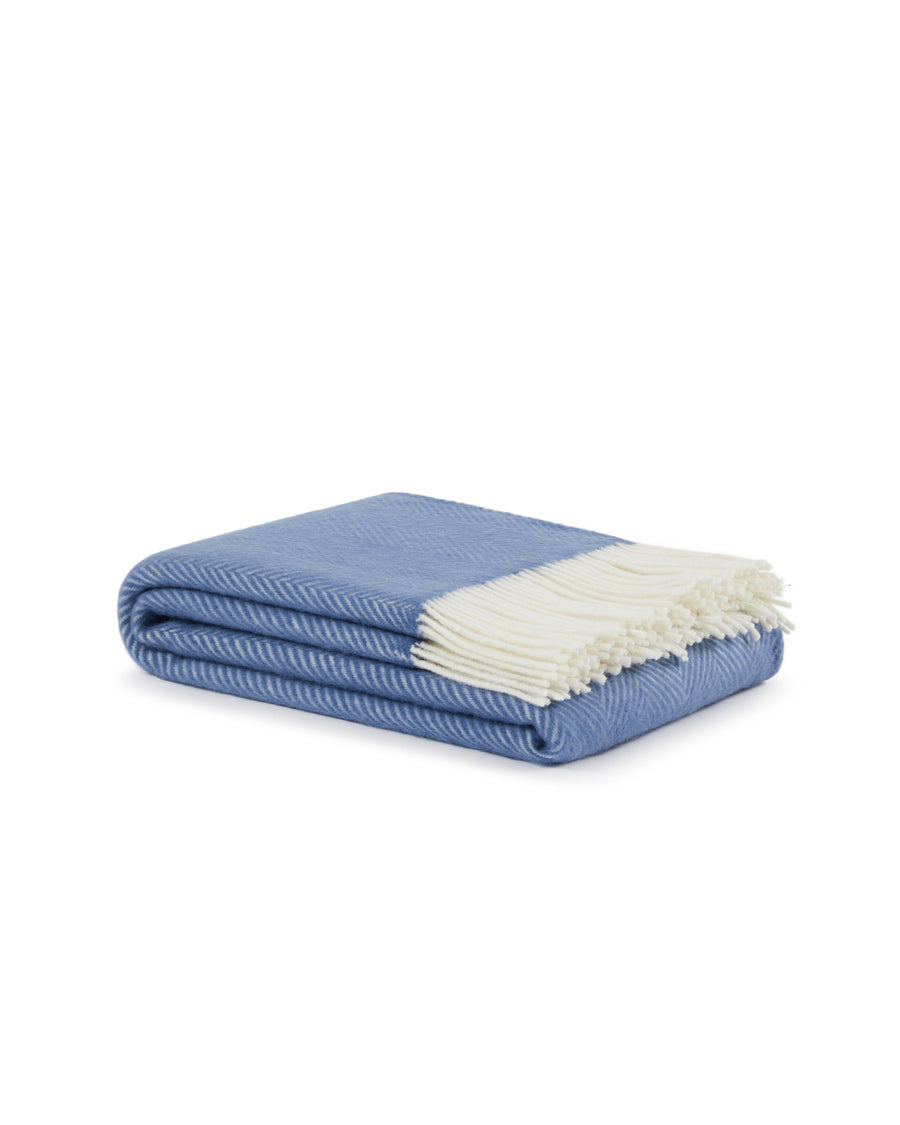 Uruguay Maxi plaid in puro Lambswool Merino GOTS