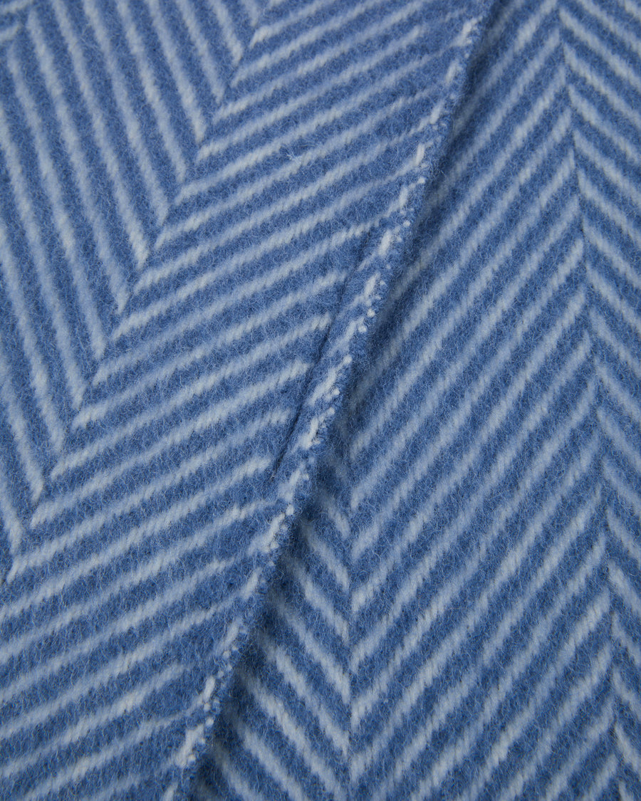 Uruguay Maxi plaid in puro Lambswool Merino GOTS