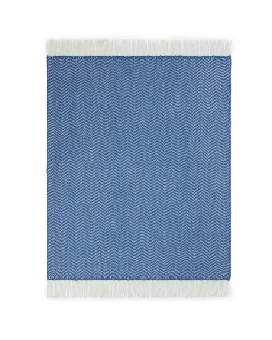 Uruguay Maxi plaid in puro Lambswool Merino GOTS