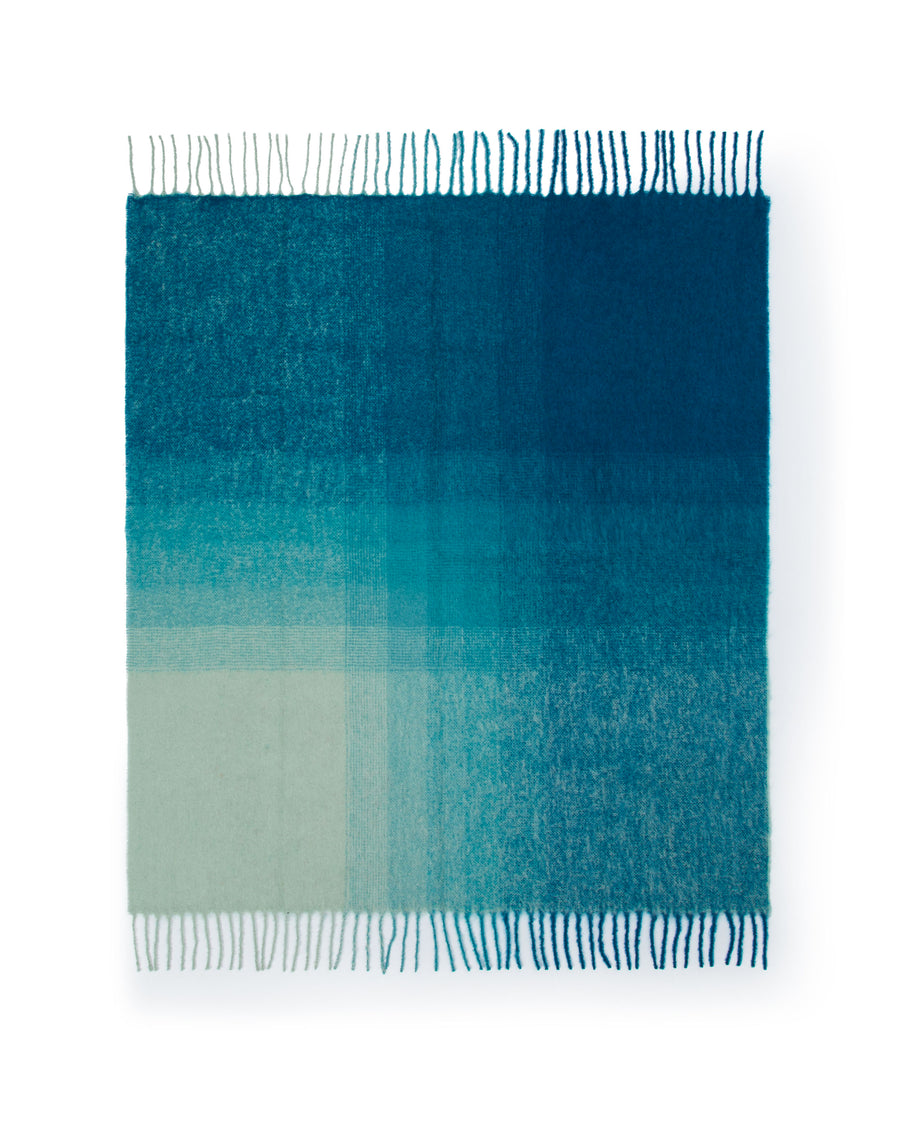 Degradé Check plaid in mohair