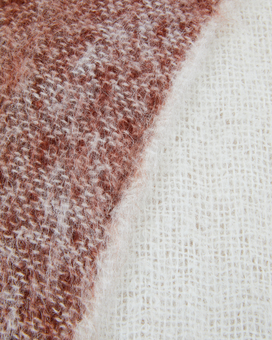Degradé Check plaid in mohair