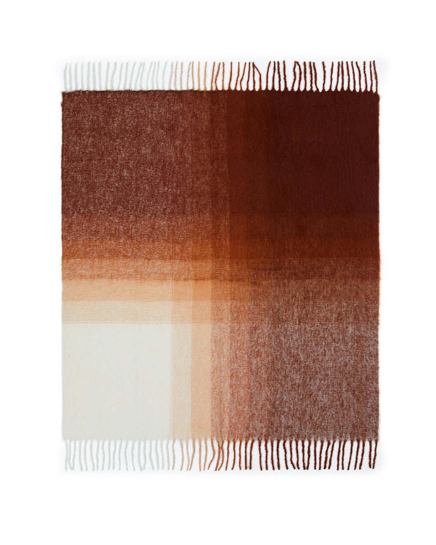 Degradé Check plaid in mohair