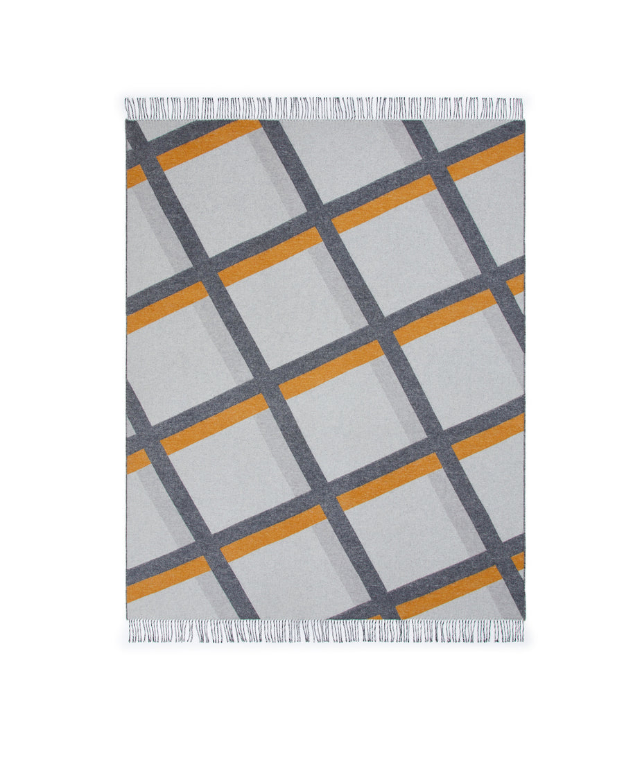 City plaid in lana e cotone
