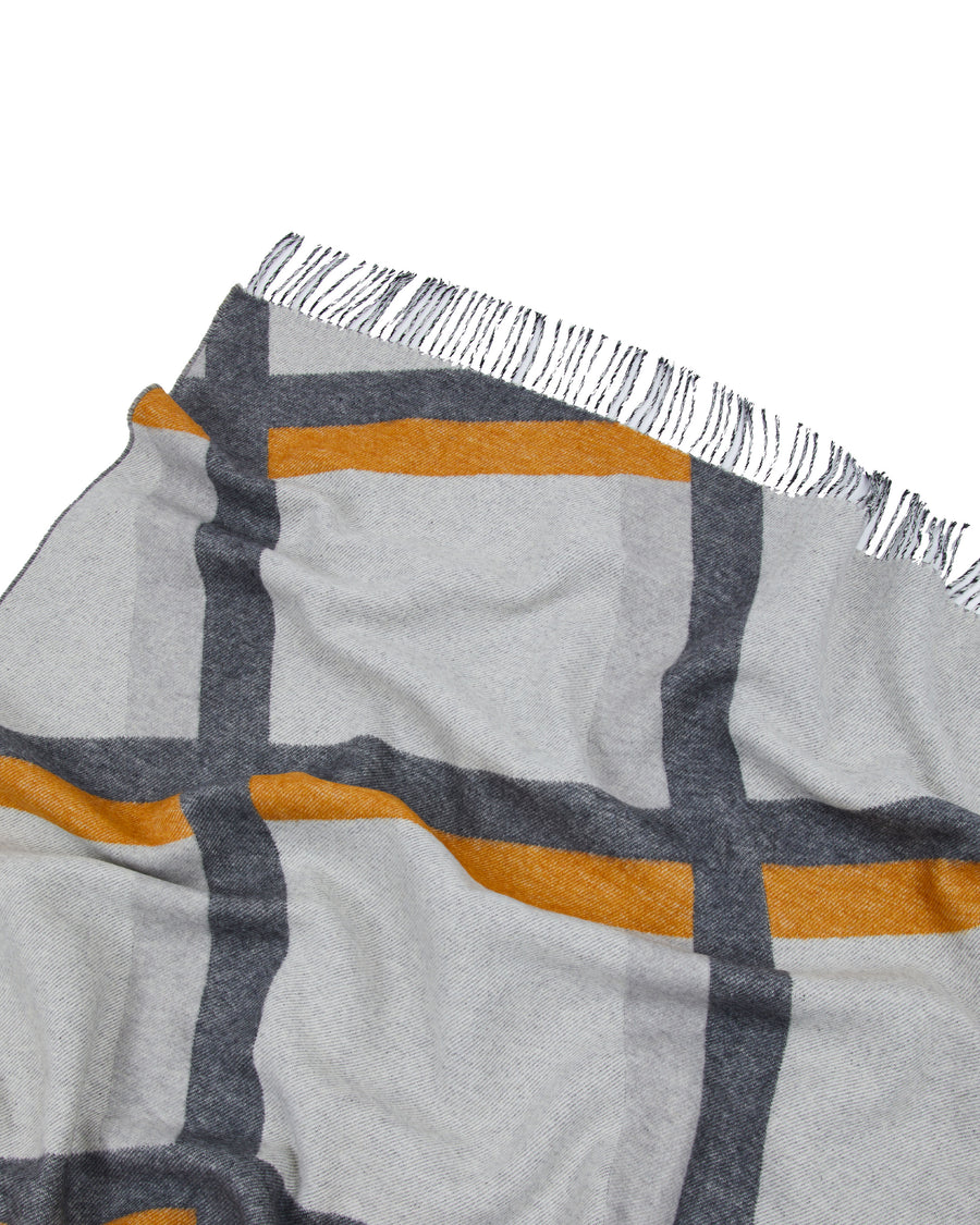 City plaid in lana e cotone
