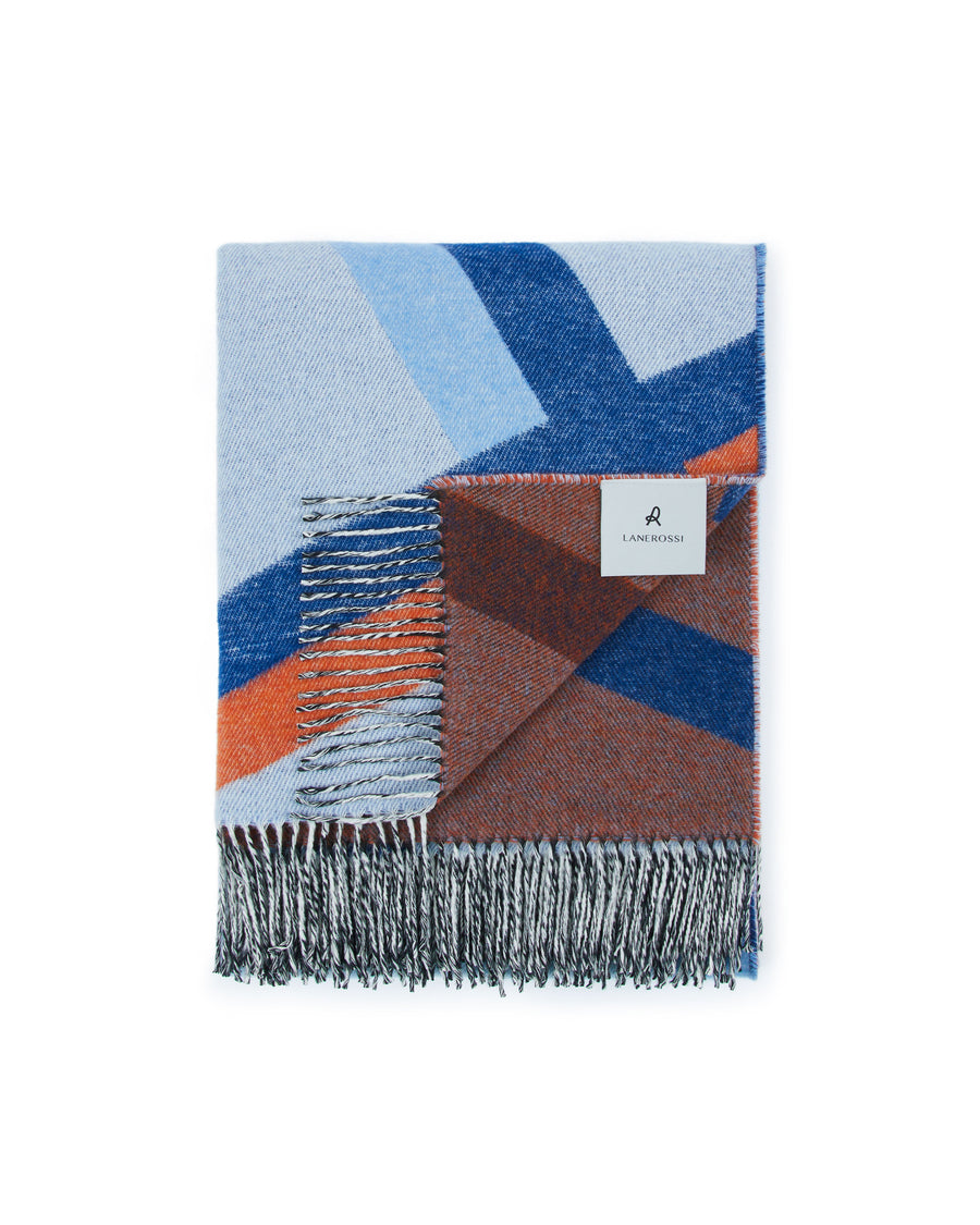 City plaid in lana e cotone