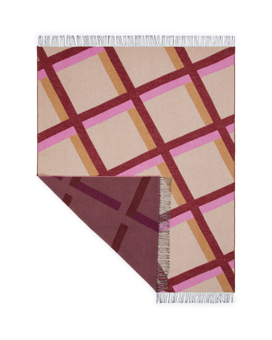 City plaid in lana e cotone