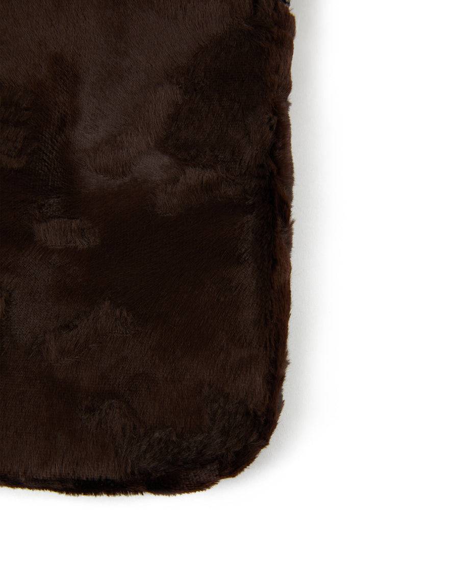 Porta PC Posh in faux-fur