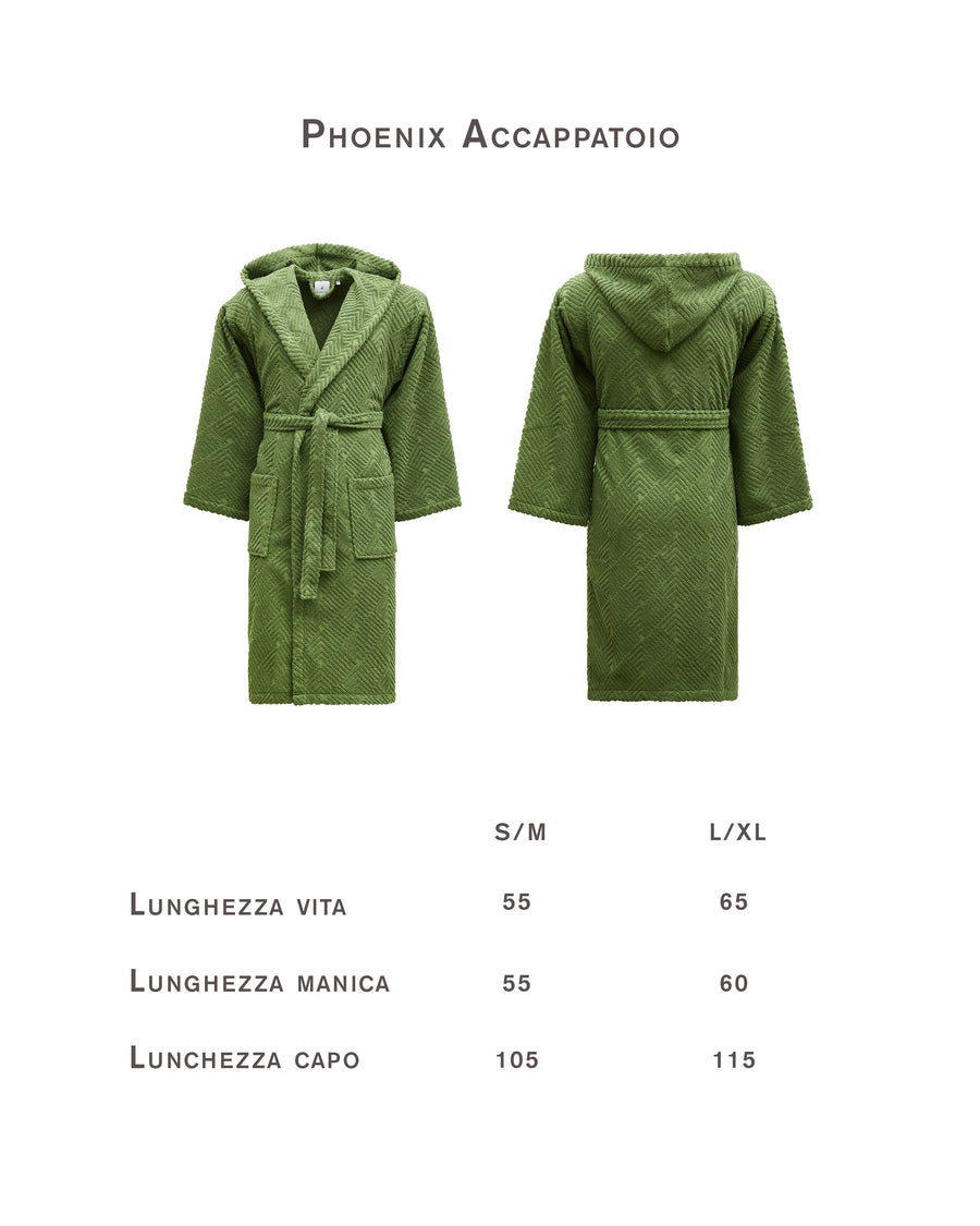 100% cotton terry bathrobe | Phoenix