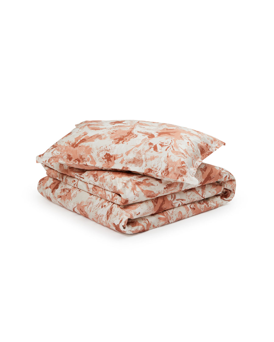 Camouflage Duvet Cover Set in Cotton Satin