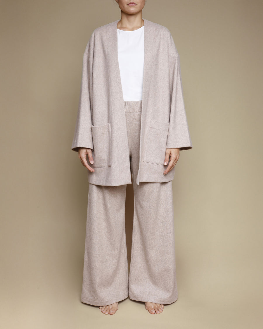 Cardigan Oversize in pura lana