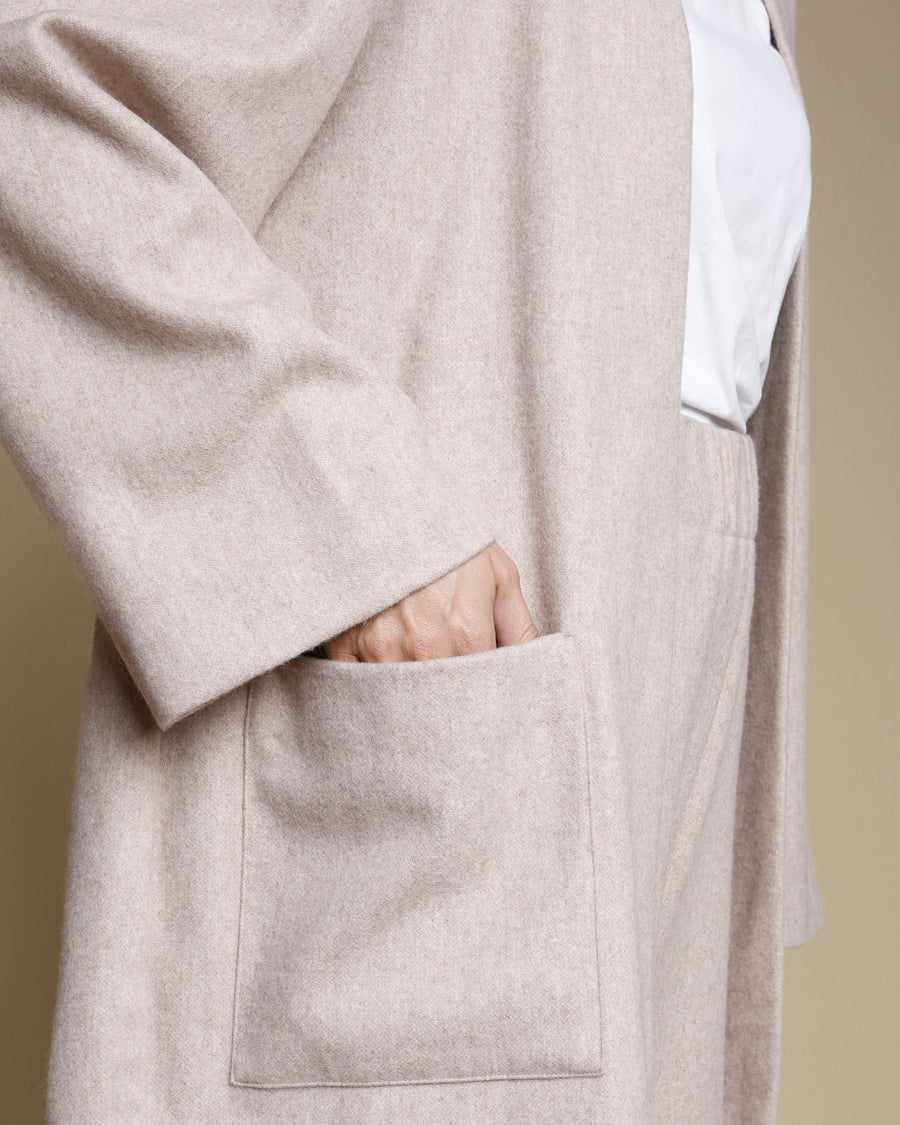 Cardigan Oversize in pura lana