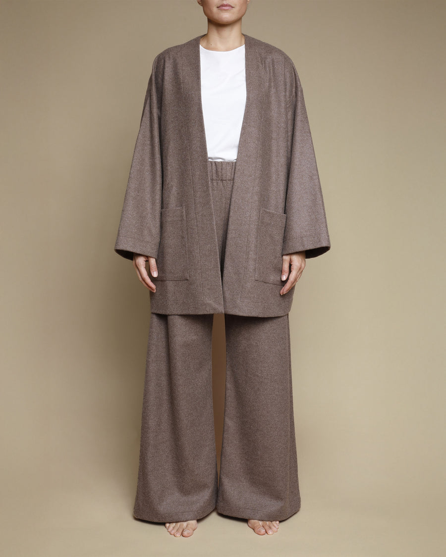 Cardigan Oversize in pura lana