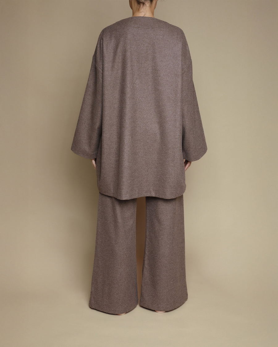 Cardigan Oversize in pura lana