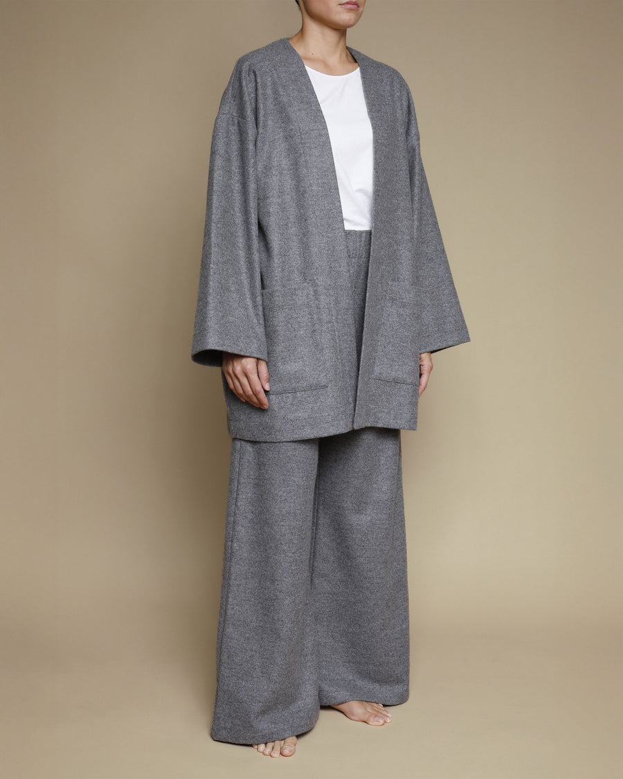 Cardigan Oversize in pura lana