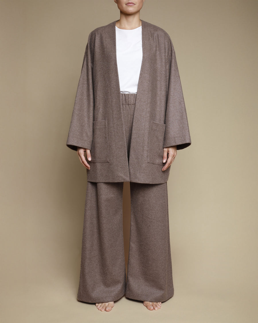 Cardigan Oversize in pura lana