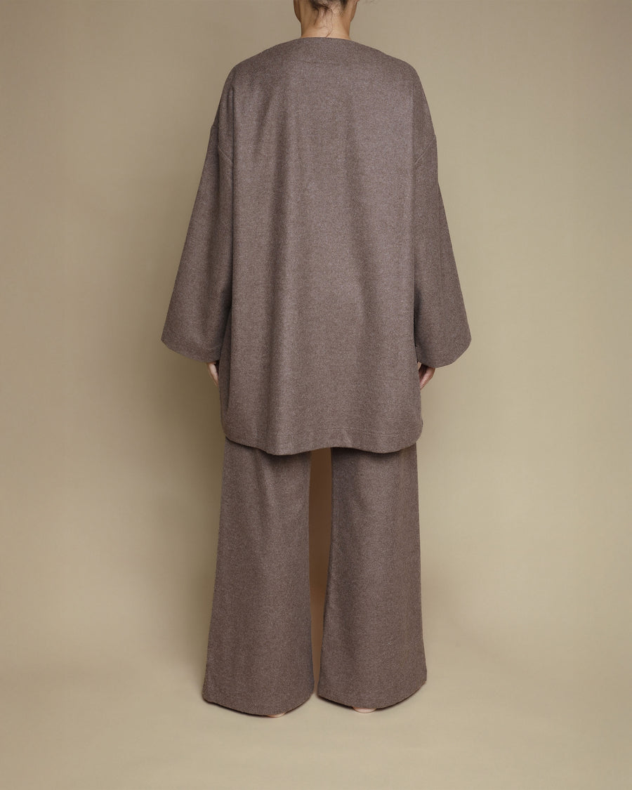 Cardigan Oversize in pura lana