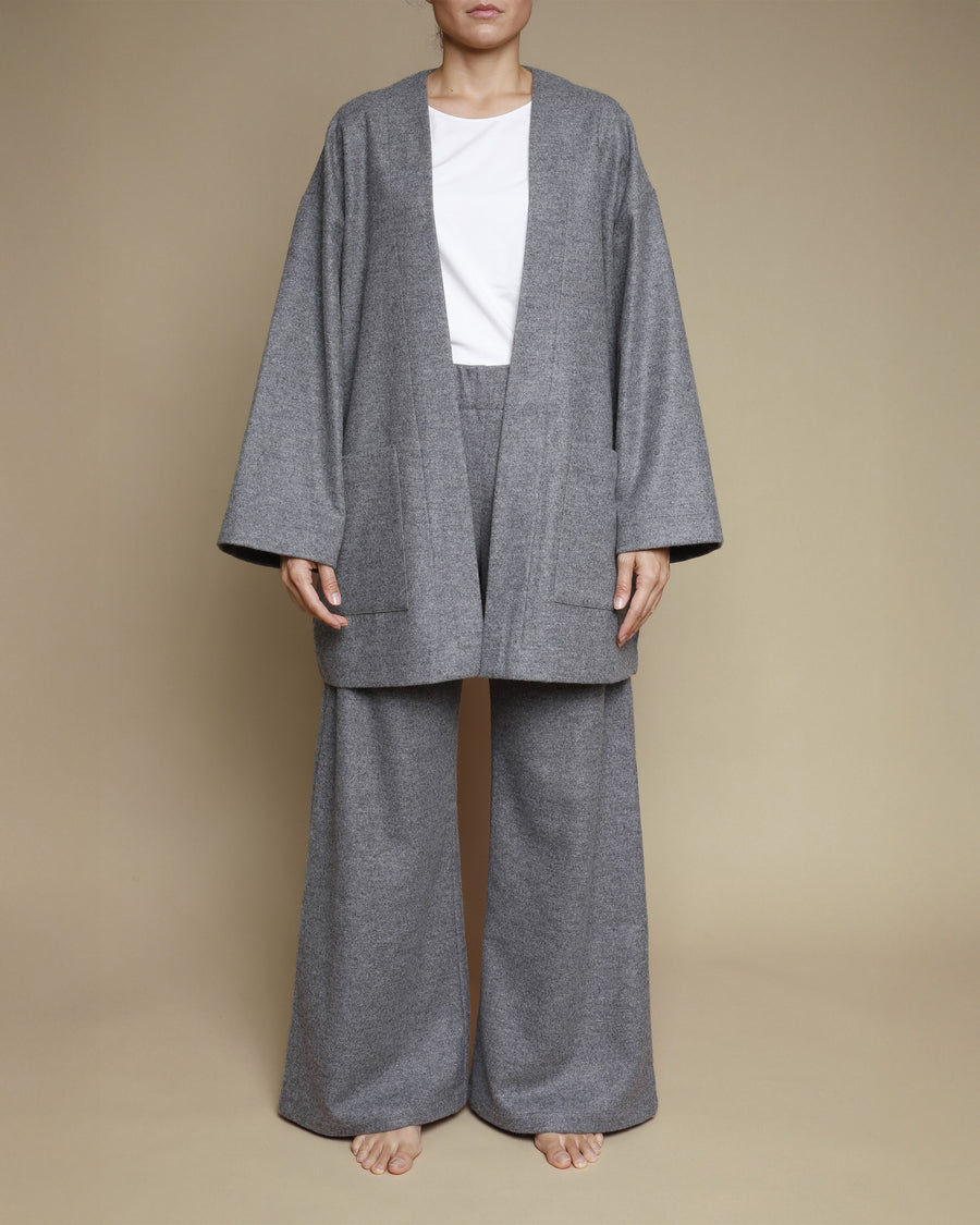 Cardigan Oversize in pura lana