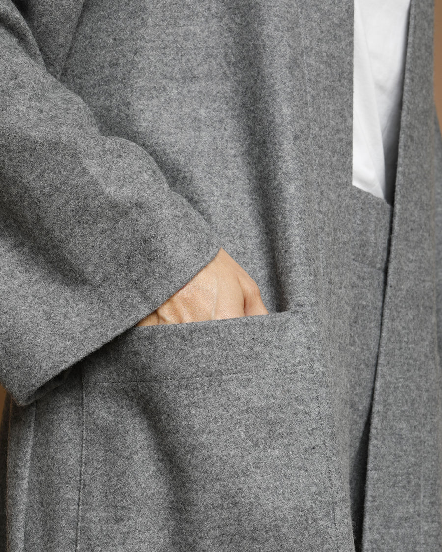 Cardigan Oversize in pura lana